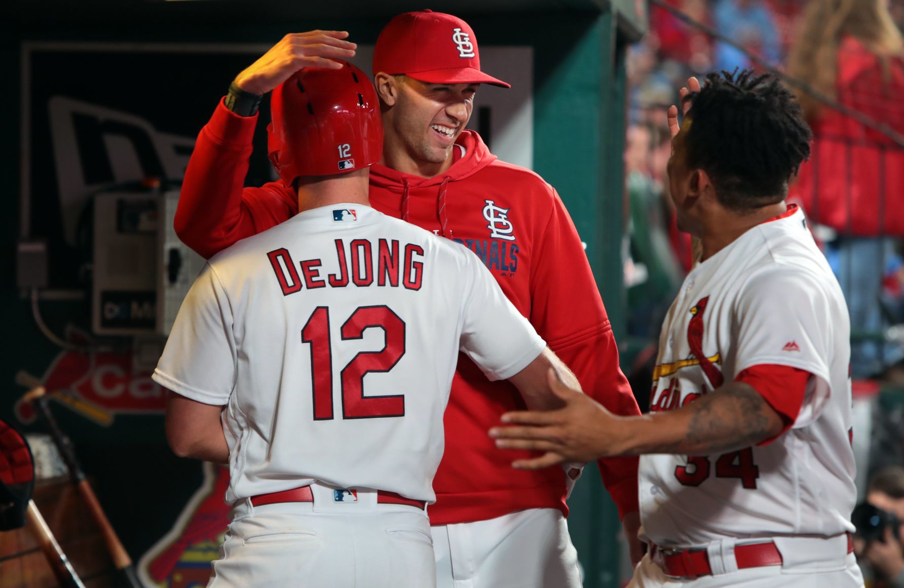 Cardinals vs. Brewers at Busch
